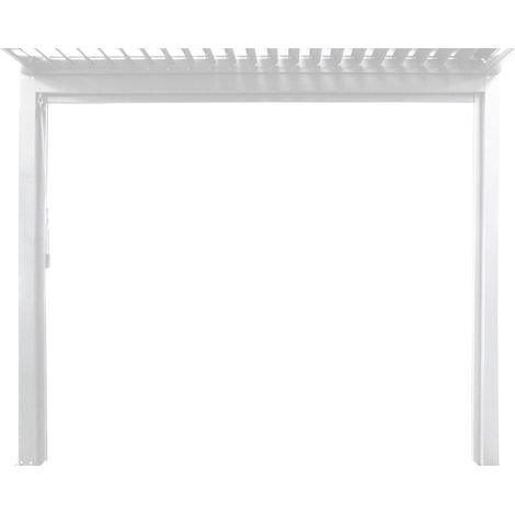 Laterale in PVC per lato da 4 m pergola bioclimatica (1/4)