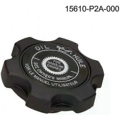 Bouchon de remplissage d'huile de rechange pour moteurs Accord, Civic et CR-V. Référence : 15610P2A000 (1/5)