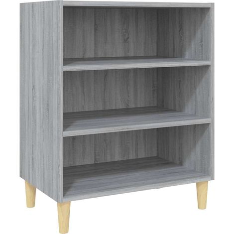 Maison Exclusive - Credenza Grigio Sonoma 57x35x70 cm in Truciolato (1/5)