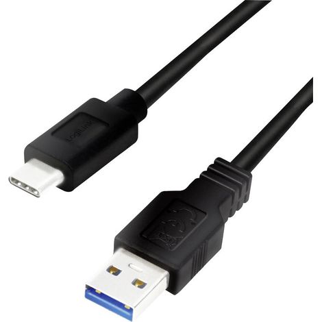 LogiLink Câble USB USB 3.2 Gen1 USB-A mâle, USB-C® mâle 1.50 m CU0169 (1/5)