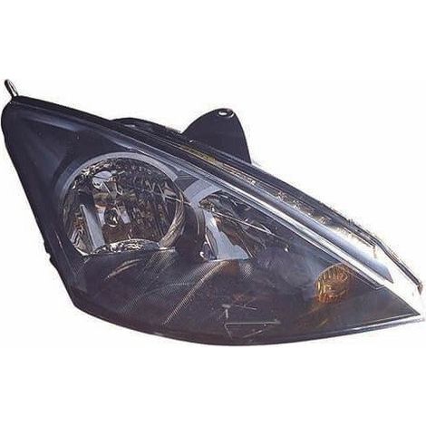 Phare avant droit noir H1/H7 Ford Focus 1 phase 2 2001-2004