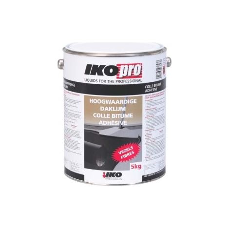 IKO Pro – Colle bitumineuse à froid pour roofing et membranes d’étanchéité – 5 kg