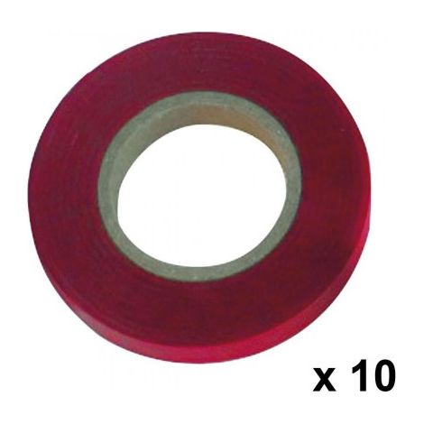 SATURNIA - Nastro per legare 11 x 0,15 mm. x 26 metri Rosso (Confezione 10 Rotoli) (1/2)