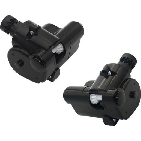 Lot de 2 pièces de rechange pour nettoyeur de piscine MX6 MX8 R0524700 R0524800 côté A pour B Noir