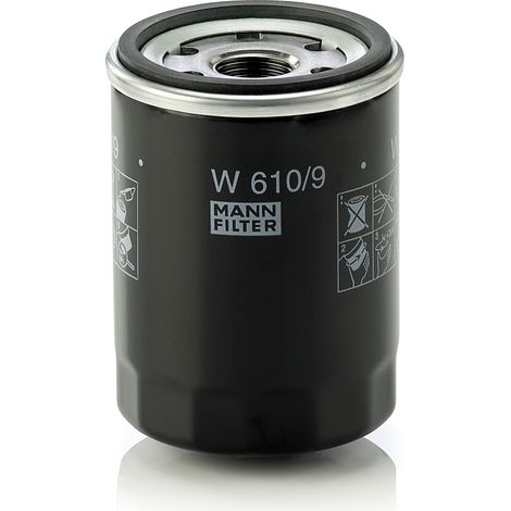 Filtro interc. aceite lubric. MANN-FILTER W6109