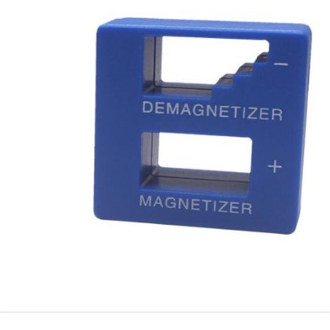 (5x5x2,8cm) machine de magnétisation et de démagnétisation bleue