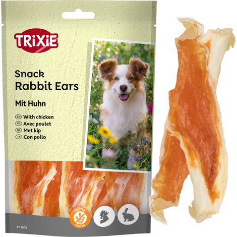 Hundeleckerli Hasenohren mit Hühnchen Trixie PREMIO 80g