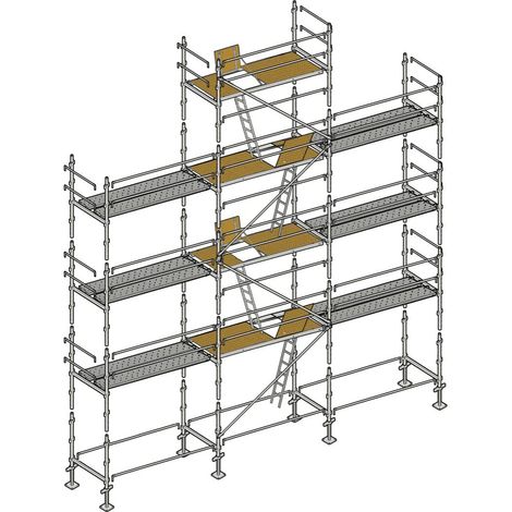 Échafaudage Altrad Façadier 88 m²
