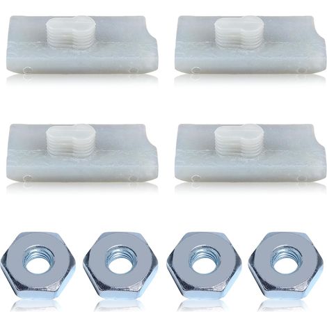 Lot de 4 écrous de tige de couvercle de pignon, bande amortisseur pour accessoires STIHL MS291 MS311 MS341 MS361 MS361C MS362 MS391 MS441 (1/5)