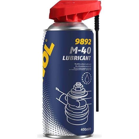Lubrificante Mannol M-40 - agente multifunzionale 400 ml (lubrifica, pulisce, protegge dalla ruggine) (9892) (1/2)