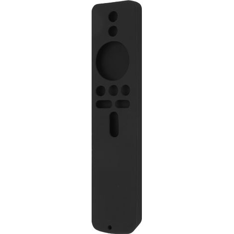 Silikon-Schutzhülle für die Xiaomi TV Stick 4K Fernbedienung, rutschfeste Hülle mit Handschlaufe, schwarz (1/5)