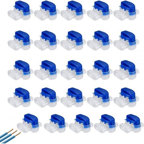 Paquete de 25 conectores de cable rellenos de gel - Modelo 314 - Para cortacéspedes robóticos - Resistentes al agua (1/5)