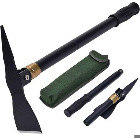 Pelle pliante multitool - - Acier au manganèse - 23x6x50 cm - 1,1 kg - Sac de transport inclus - Multifonctionnelle (1/3)