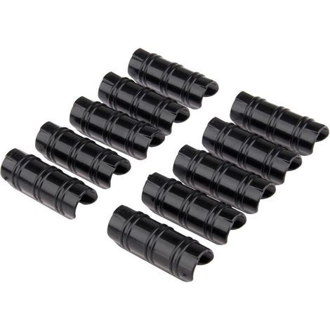 Plant Ties, Greenhouse Clips, Pipe Clamps for Securing Covers, Films, and Plants in Garden Greenhouses, 20pcs 19mm (1/4)