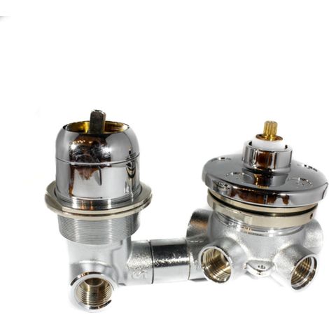 Miscelatore meccanico con deviatore a 5 vie Albatros 306007m (1/5)