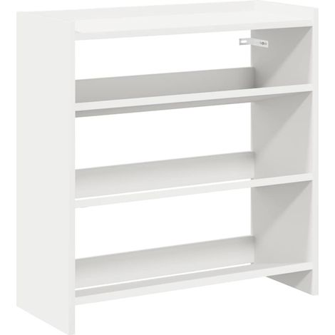 Maison Exclusive - Scarpiera Bianca 60x25x62 cm in Legno Multistrato