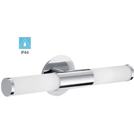 Applique pour mirror palmera 2x40w attacco e14 in vetro opalino 87219 (1/5)