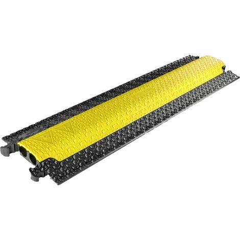 DEFENDER by Adam Hall Ponte passacavi 86100LUX Poliuretano Nero giallo Numero canali: 2 1005 mm Contenuto: 1 pz. (1/5)