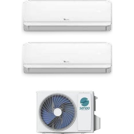 Sendo Climatizzatore Dual Split Aris 9+12 con SFM-21OU2-AU2 R-32 Inverter Wi-Fi Classe A++
