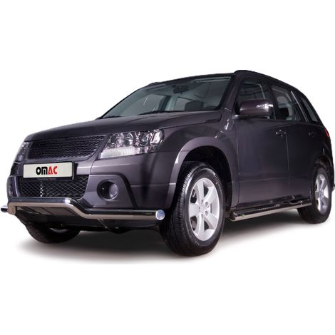 Pare-Buffle Avant Pour Suzuki Grand Vitara 2006-2015 Acier Inoxydable (1/5)