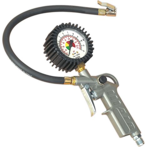 Sealey Tyre Inflator with Clip-On Connector SA924 (1/2)