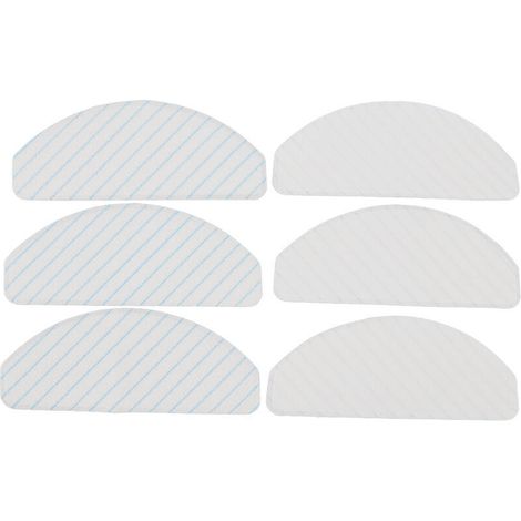 Yeedi 2pro Microfiber Mop Pads, 6 Pack Vacuum Cleaner Replacement Microfiber Pads, Reusable and Washable, Essential Accessory for Yeedi 2pro Vacuum Cleaner (1/5)