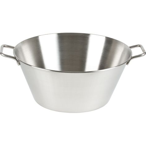 Lacor - Bassine à confiture conique en inox 40 cm