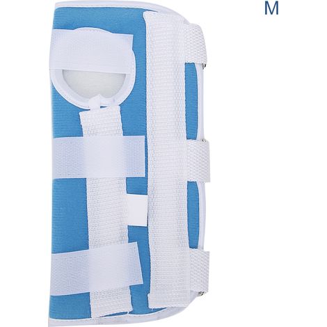 Attelle de Soutien pour Poignet - Aide à la Récupération de Fracture et Entorse - Bleu, Taille M, Main Droite (1/5)