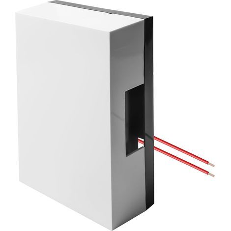 Sonnette filaire : 220 V Sonnette de porte d'entrée, 80-95 dB Carillon de porte mécanique, 15 x 9,7 x 4,6 cm Sonnette de porte manuelle à double son, pour hôtels, appartements, bureaux, maison