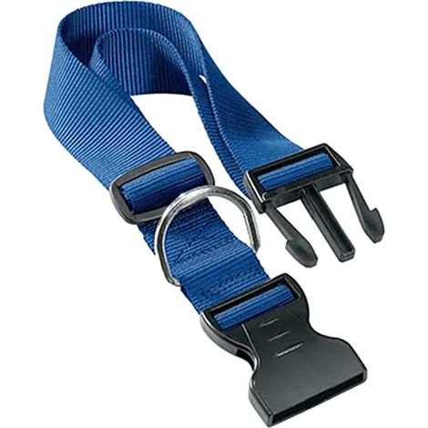 COLLARE PER CANE 'CLUB C' mm 45 / 70 x 25 - blu- 2 pezzi - FERPLAST
