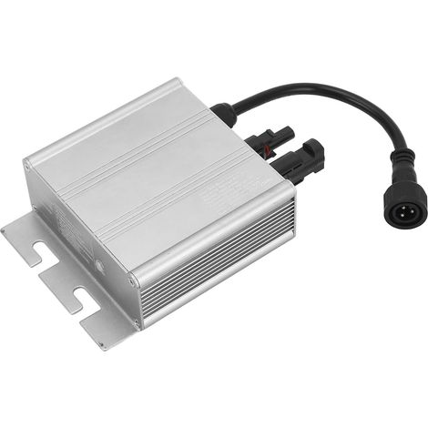 Micro-onduleur Solaire MPPT avec Lien au Réseau, Onde Sinusoïdale Pure, Contrôleur de PV étanche, 120 V AC 230 V, Taux de Conversion élevé, Matériau en Alliage D'aluminium (1/5)