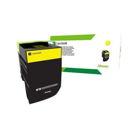 Lexmark 702XY cartucho de tóner 1 pieza(s) Original Amarillo (1/2)