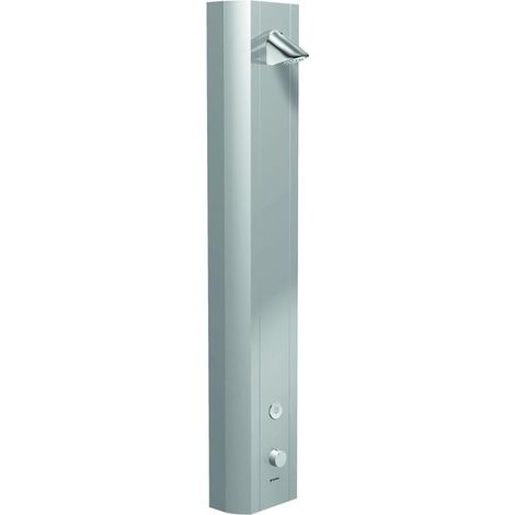 Columna de ducha LINUS DP-C-T rociador COMFORT, TD-SWS aluminio anodizado SCHELL