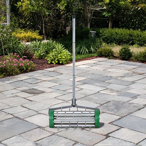 Scarificateur à main 43,5 cm pour sols compacts avec bac de (1/5)