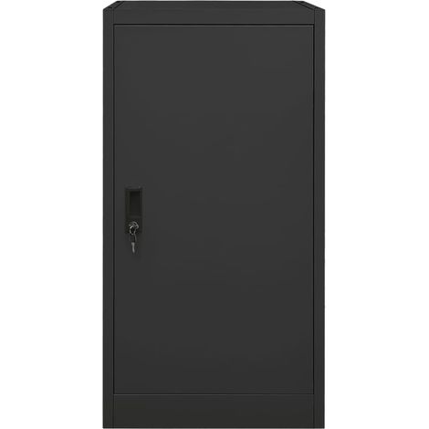 Maison Exclusive - Armadio Porta Sella Antracite 53x53x105 cm in Acciaio