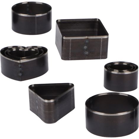 Moule de découpe pour cuir, moule de découpe laser, moule de découpe mixte multi-formes B020 Remarques concernant la commande : Veuillez demander au fournisseur de l’emballer dans une boîte en papier  (1/5)