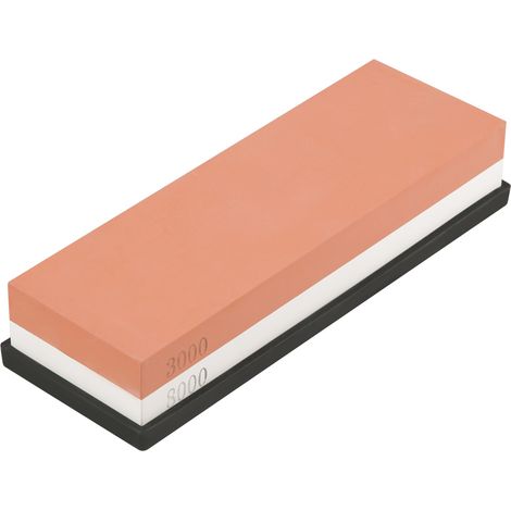 Two Sides 3000&8000 Kitchen Knife Sharpener White Corundum Sharpener Stone