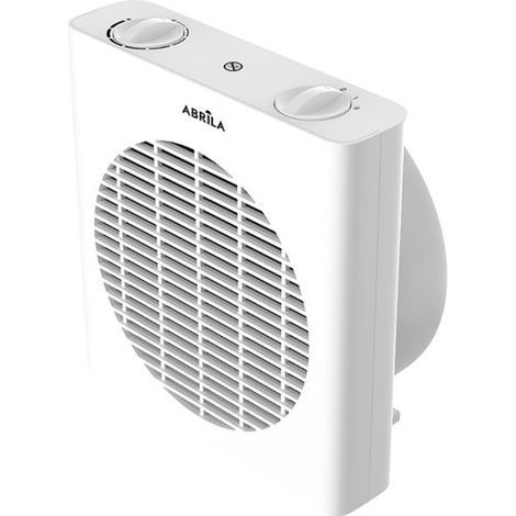 Termoventilador Calefactor Elect.malta 2000w Blanco 3funciones Antivuelci Termost.regulabl.seg. Asa 22,5x21x13cm (1/2)