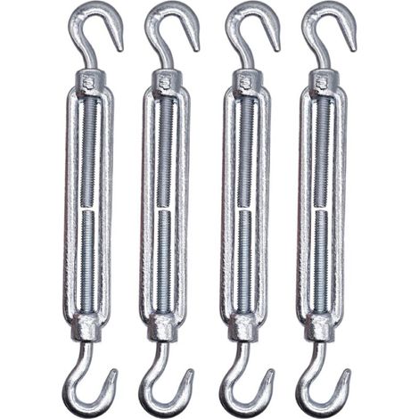 Tendeur de câble réglable M6 avec fermeture auto-agrippante - Tension de câble (4 pièces, M6) (1/3)