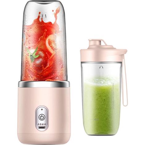 Personal Blender, wiederaufladbarer Mixer – Fruchtsaft- und Smoothie-Zubereiter für Reisen, Büro, Zuhause, Fitnessstudio, Picknick, Strand (1/5)