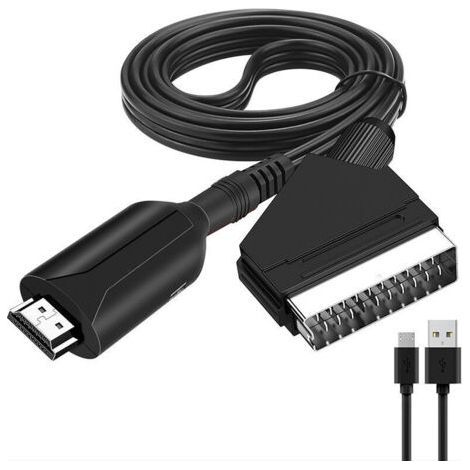 Convertisseur péritel vers Hdmi adaptateur Audio vidéo pour Hdtv/dvd/décodeur/ps3/pal/ntsc Starlight - RWConvertisseur de tension (1/5)