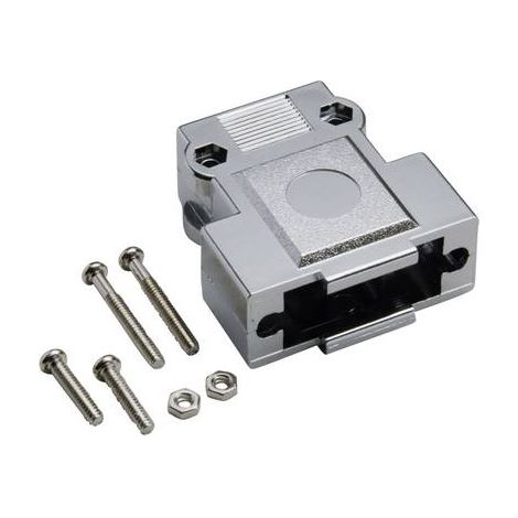N/A 9 pôles BKL Electronic 10120247 plastique, métallisé 180 ° argent 1 pc(s) (1/2)