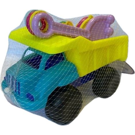 Marbueno Conjunto Camion Playa con Accesorios Color Azul Claro