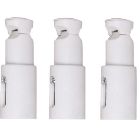 Universelle Ersatz-Handtuchhalter, 3er-Set, robuste Stahlkonstruktion, verstellbar von 65 mm bis 82 mm (1/4)