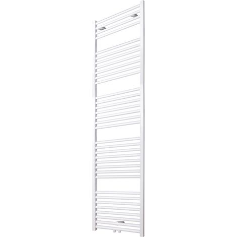 [NEUWERTIG] Schulte Designheizkörper Turbo mit Mittelanschluss, Farbe: Alpinweiß, Größe: 50 x 169,5 cm, 816 Watt