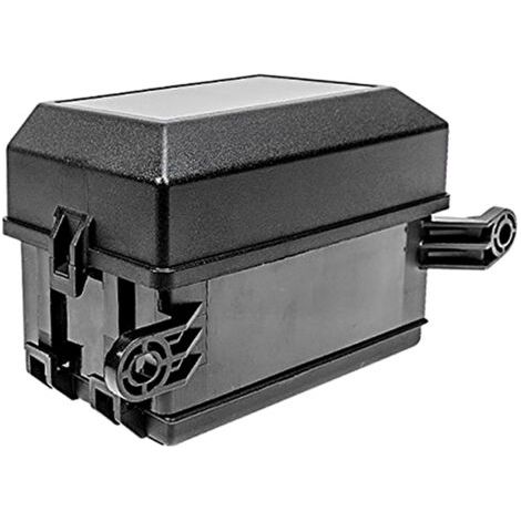 QORVA-Boîte de relais à 12 emplacements, 6 relais, bloc porte-fusibles standard ATC/ATO avec 41 broches métalliques universelles pour utilisation automobile et marine