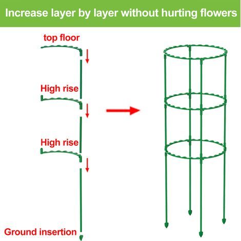 Tuteur pour plantes grimpantes. facile à utiliser et durable. (1/5)