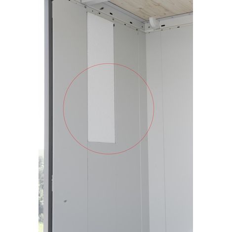 Gerätehaus Neo 2A/1B Isolierun Standardtür / 2B /1C Doppeltür