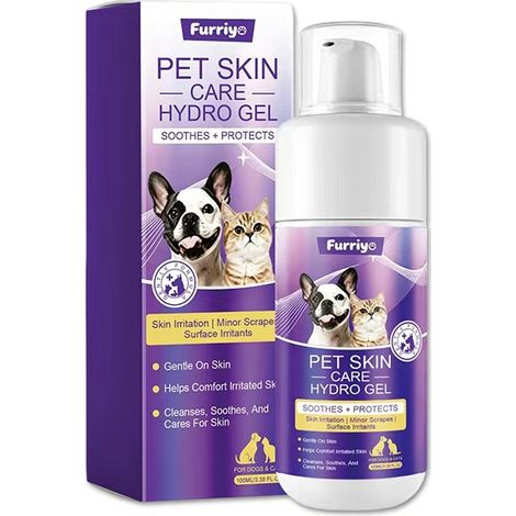 Furriyo Tierhautpflegegel (Hautpflegeprodukte für Katzen und Hunde, Gelprodukte für die Tierpflege) (1/5)