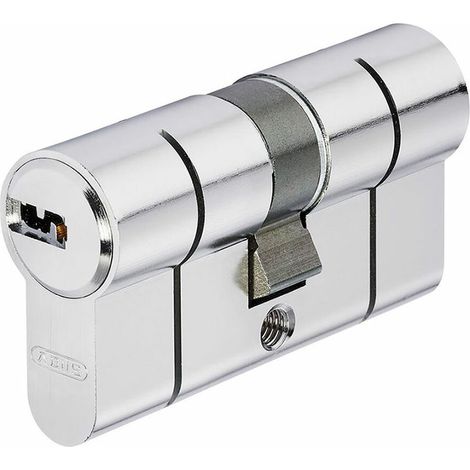 Cilindro serratura abus D66 N nichel 40 mm doppio profilo